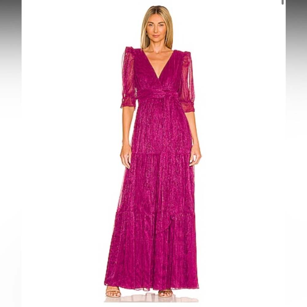 Revolve Tularosa Magenta Dress